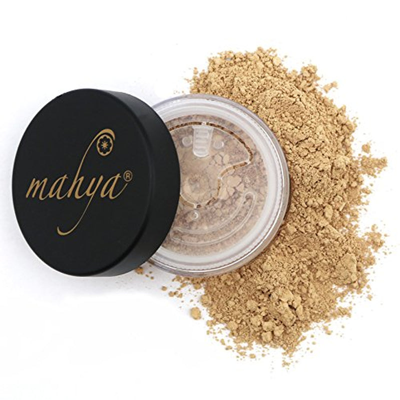 Mahya Mineral Makeup Loose Mineral Foundations Net Weight: 0.3 Oz / 10 G by (Natural)