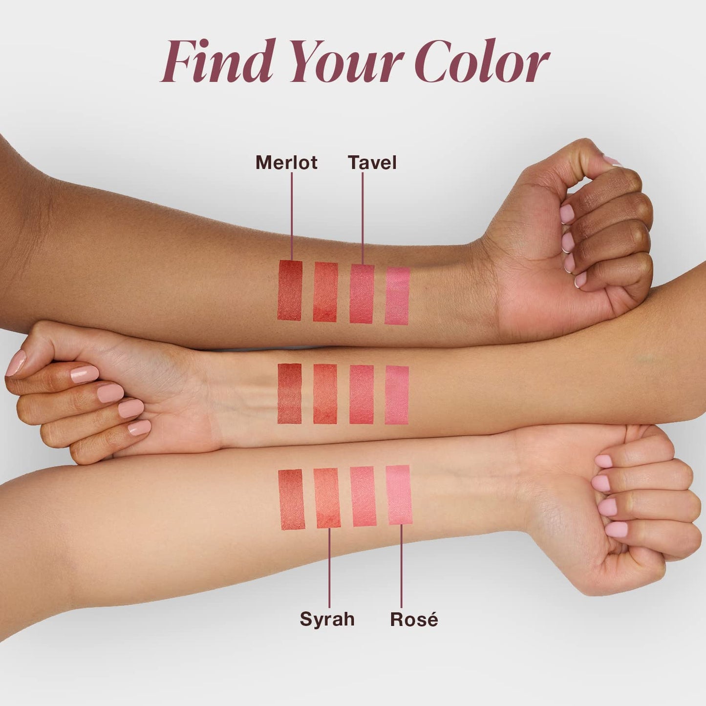 2-In-1 Lip & Cheek Stain Rose, 0.10 Fl Oz, Rosey Pink Hydrating, Long-Lasting, Matte Lip and Cheek Color