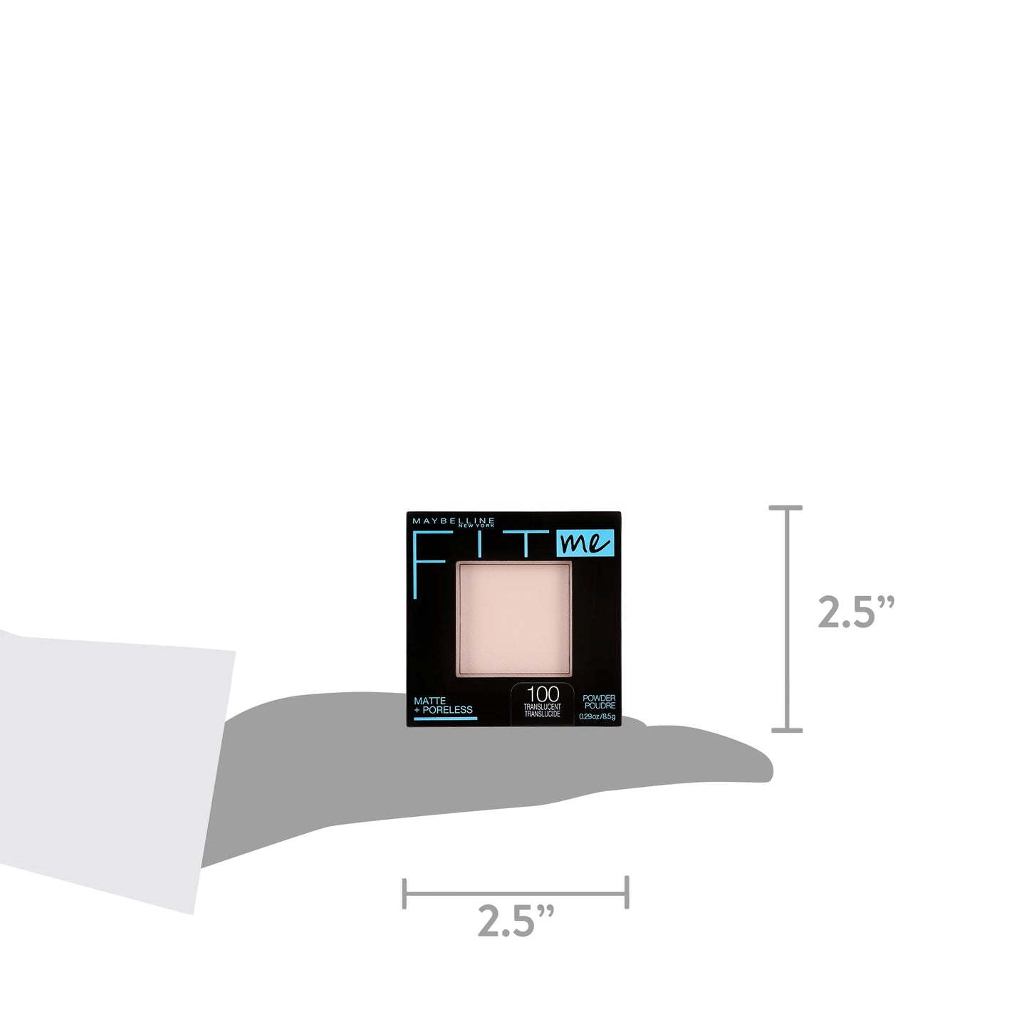 Achieve Flawless Skin with Fit Me Matte Poreless Pressed Face Powder - Translucent, 0.29 Oz
