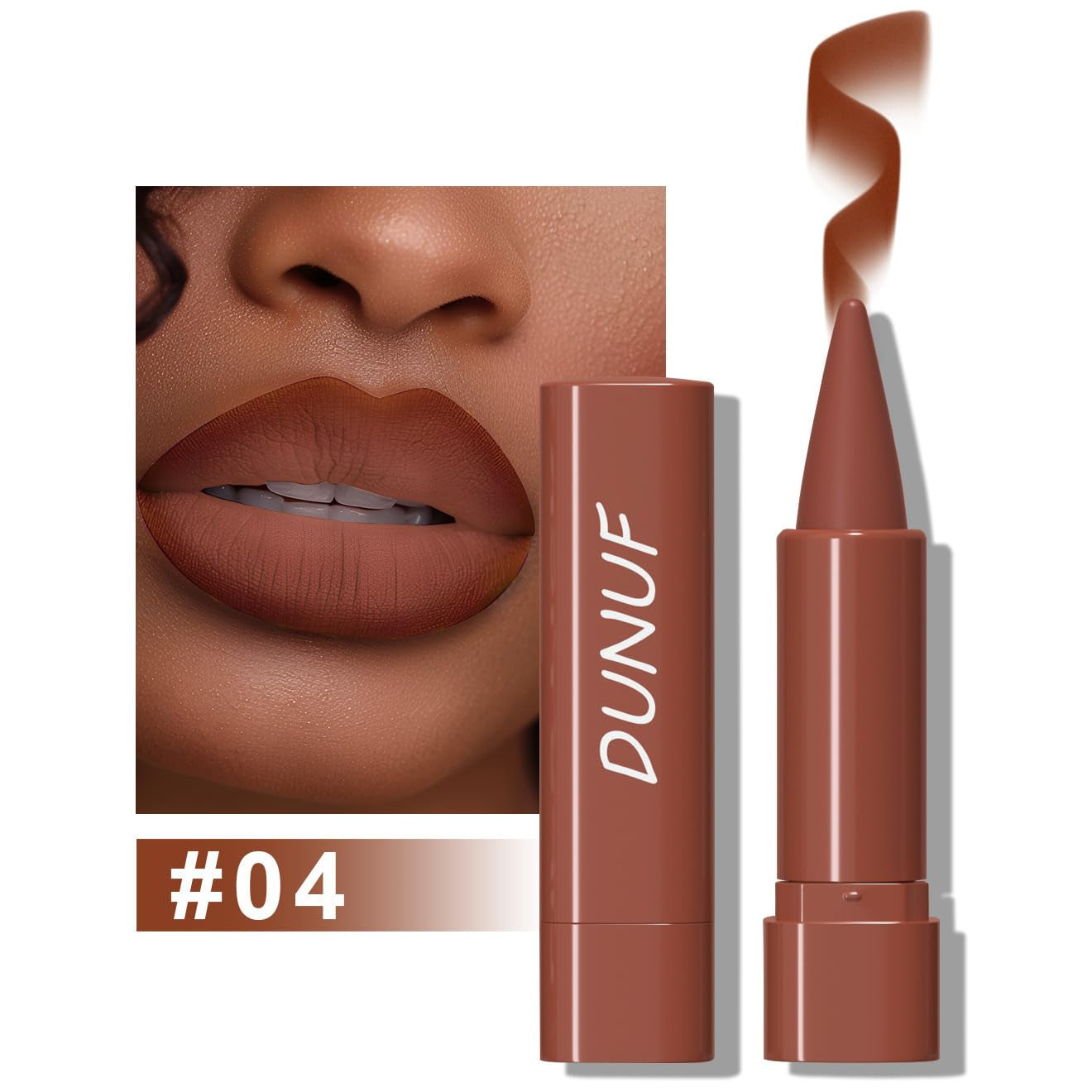 Matte Lip Liner Set - 5 Colors High Pigmented Creamy Lipliners - Long-Lasting Waterproof Lip Liner and Lipstick Set