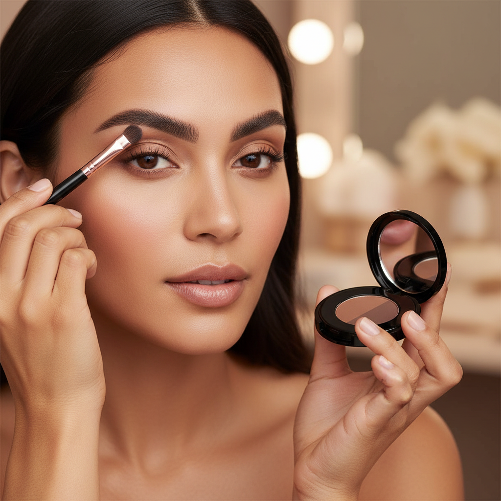 Anastasia Beverly Hills Brow Powder Duo - High-Pigment Compact Brow Powder with Mirrored Travel Case, Blendable Formula for Filling & Shaping Brows