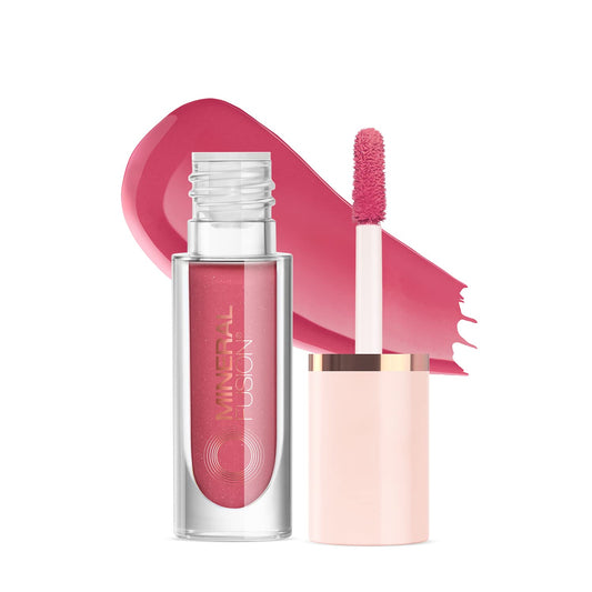 2-In-1 Lip & Cheek Stain Rose, 0.10 Fl Oz, Rosey Pink Hydrating, Long-Lasting, Matte Lip and Cheek Color