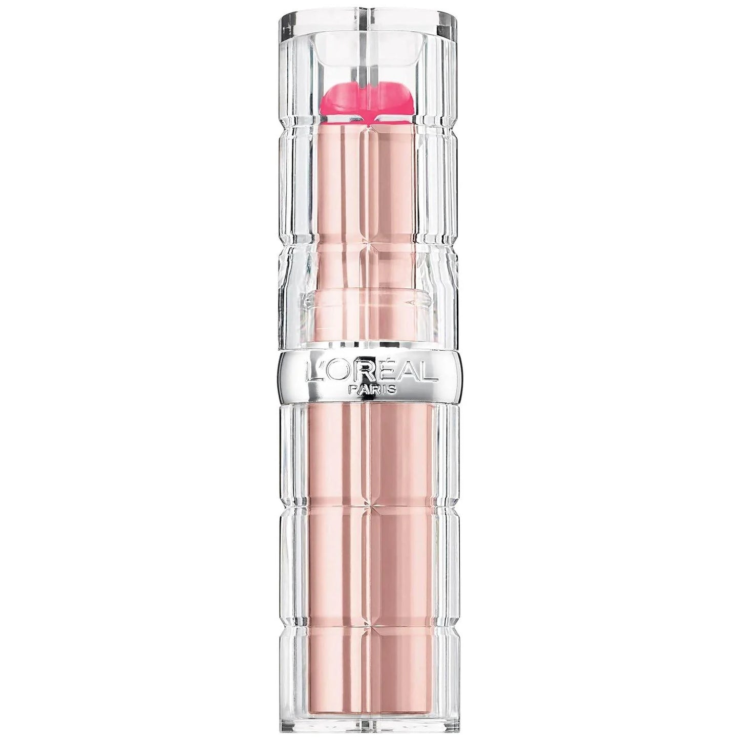 L'Oreal Paris Colour Riche Plump and Shine Lipstick - Achieve Glossy, Radiant, and Visibly Fuller Lips with 106 Pitaya Plump - All-Day Moisture in a Convenient Stick Format