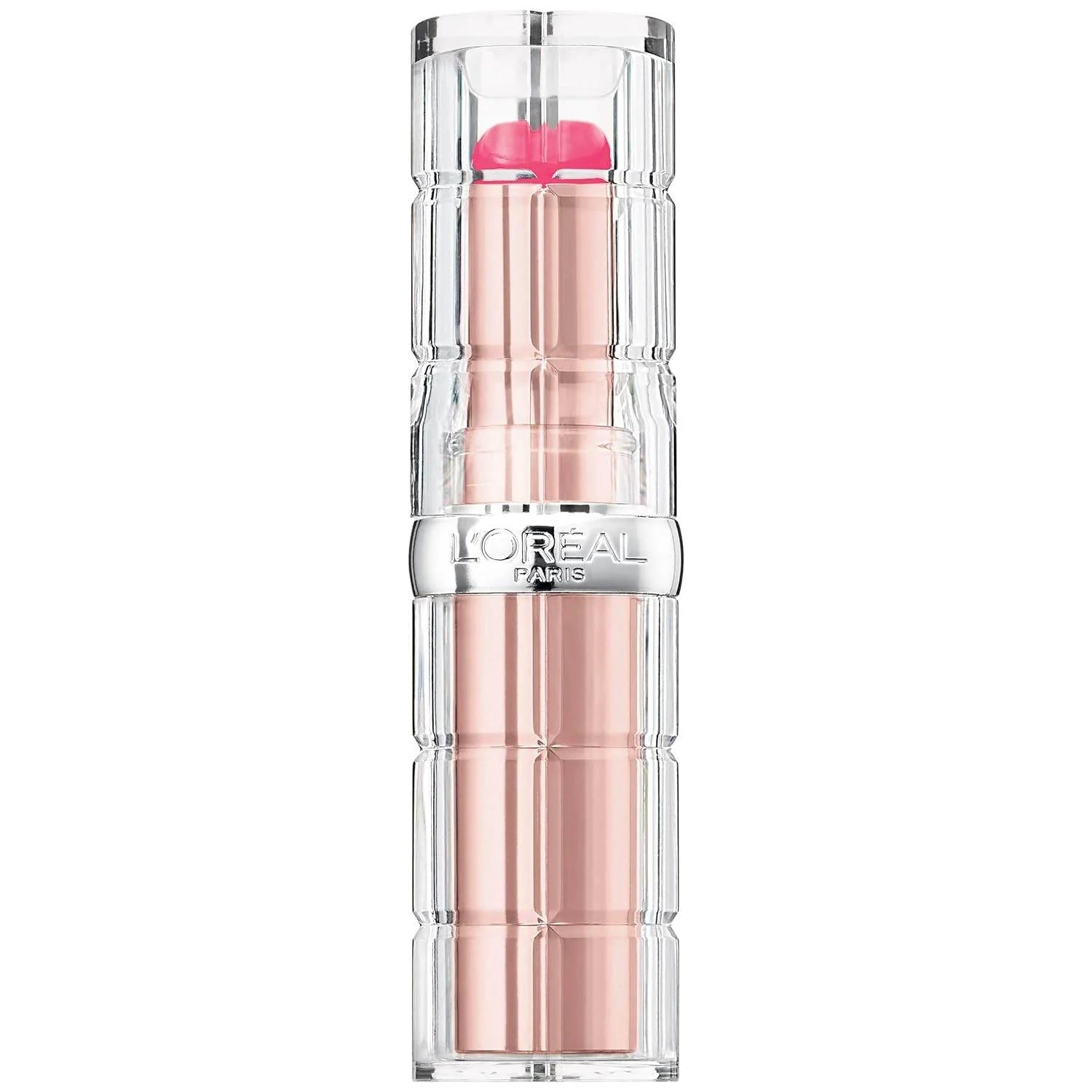 L'Oreal Paris Colour Riche Plump and Shine Lipstick - Achieve Glossy, Radiant, and Visibly Fuller Lips with 106 Pitaya Plump - All-Day Moisture in a Convenient Stick Format