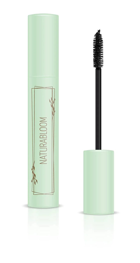 Elevate Your Eye Game with Our Nourishing Natural Vegan Black Mascara - Extra Volume & Length for Stunning Lashes - Hypoallergenic, Smudge-Proof & Long-Lasting - Organic & Cruelty-Free - Made in Italy (9.5ml)