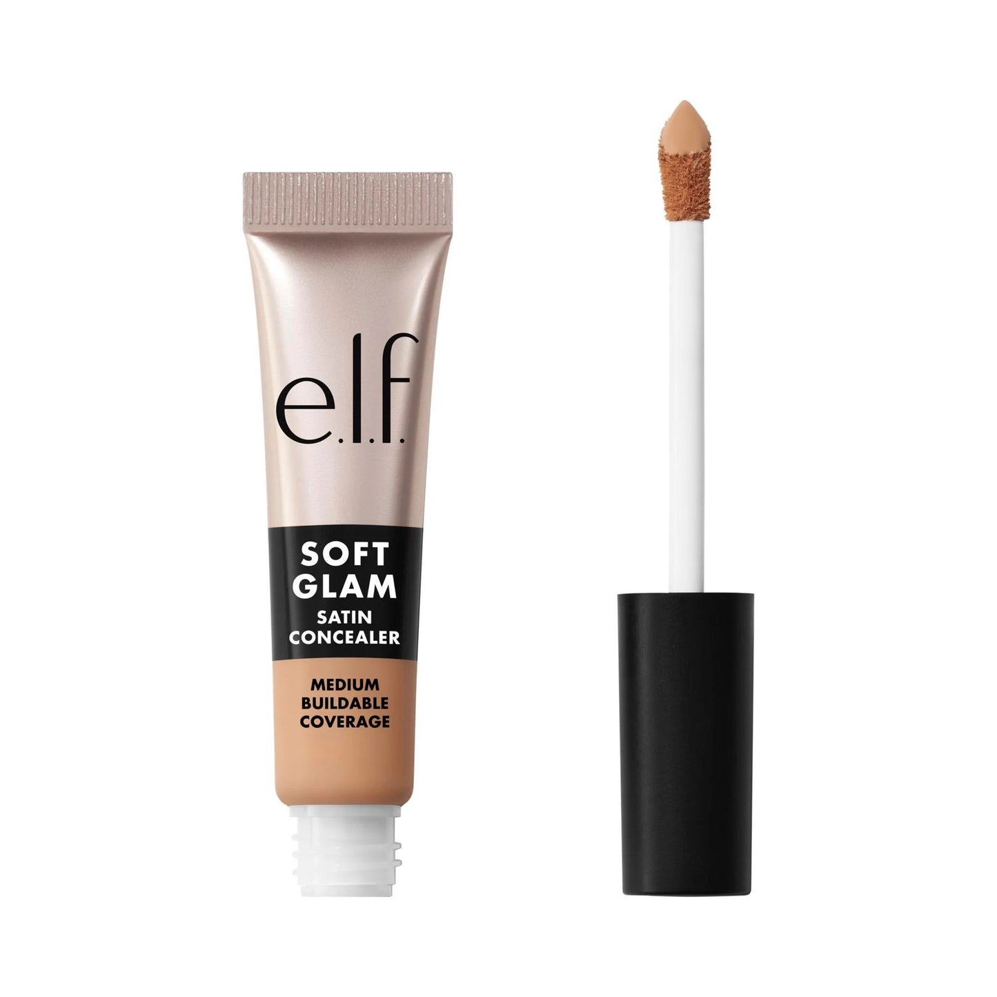 E.L.F. Soft Glam Satin Concealer - Lightweight, Buildable Coverage in 21 Light Neutral, 0.21 Fl Oz