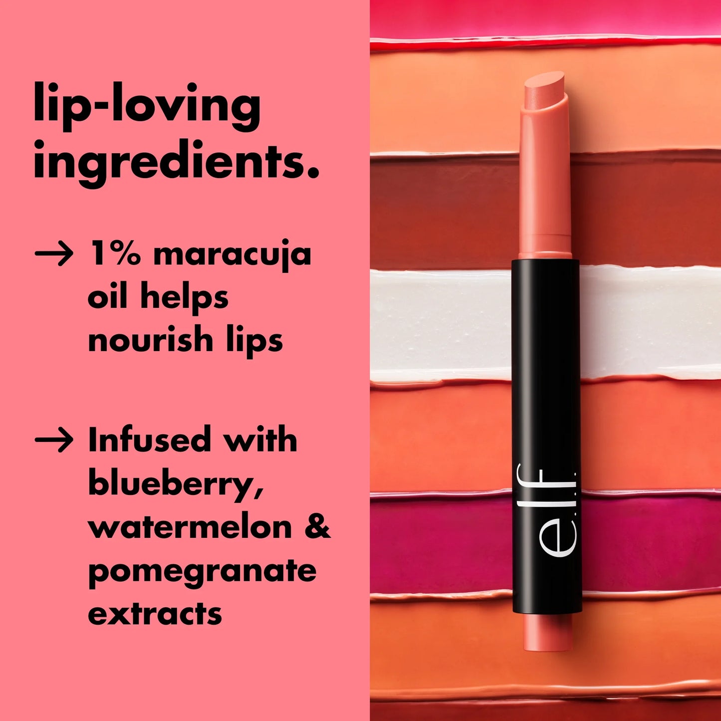E.L.F. Pout Clout Lip Plumping Pen - Clear Shine for Luscious Lips, 0.07 Oz