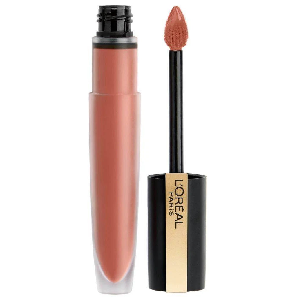 Elevate Your Look with L'Oreal Paris Makeup Rouge Signature Matte Lip Stain in I Empower - The Ultimate Weightless Lip Color!