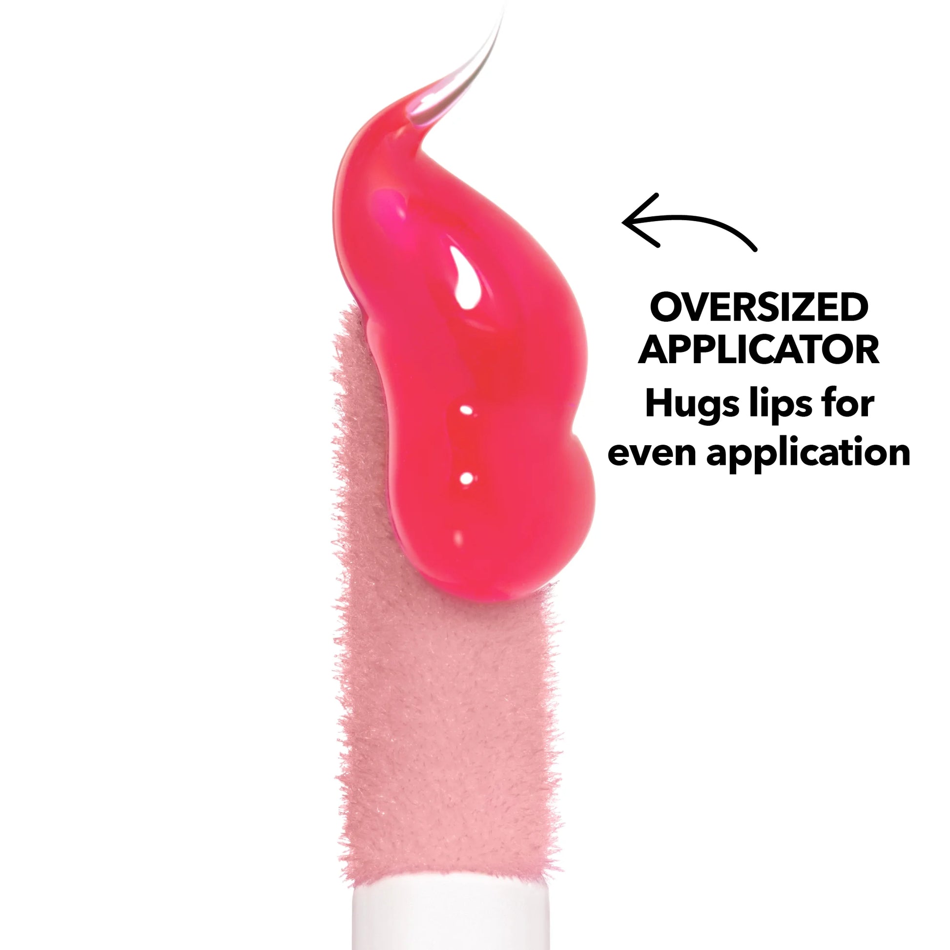 Glosstopia Lip Gloss - High-Shine Hydrating Formula with Hyaluronic Acid in Bubble Gum