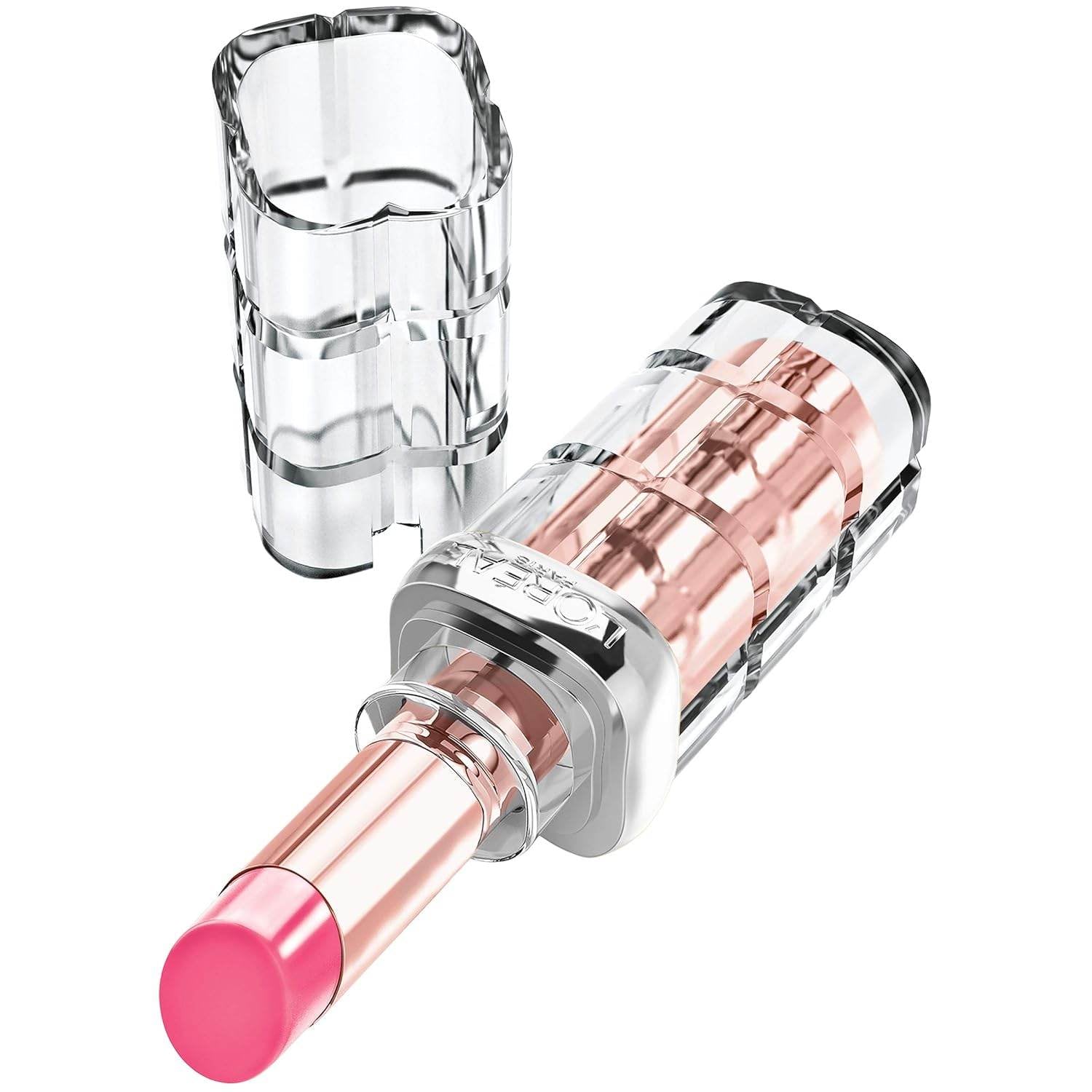 L'Oreal Paris Colour Riche Plump and Shine Lipstick - Achieve Glossy, Radiant, and Visibly Fuller Lips with 106 Pitaya Plump - All-Day Moisture in a Convenient Stick Format