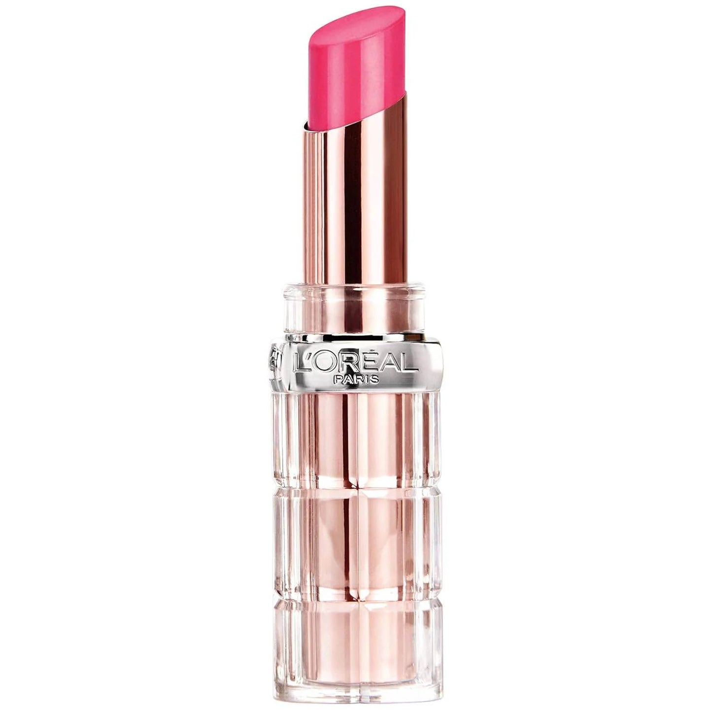 L'Oreal Paris Colour Riche Plump and Shine Lipstick - Achieve Glossy, Radiant, and Visibly Fuller Lips with 106 Pitaya Plump - All-Day Moisture in a Convenient Stick Format
