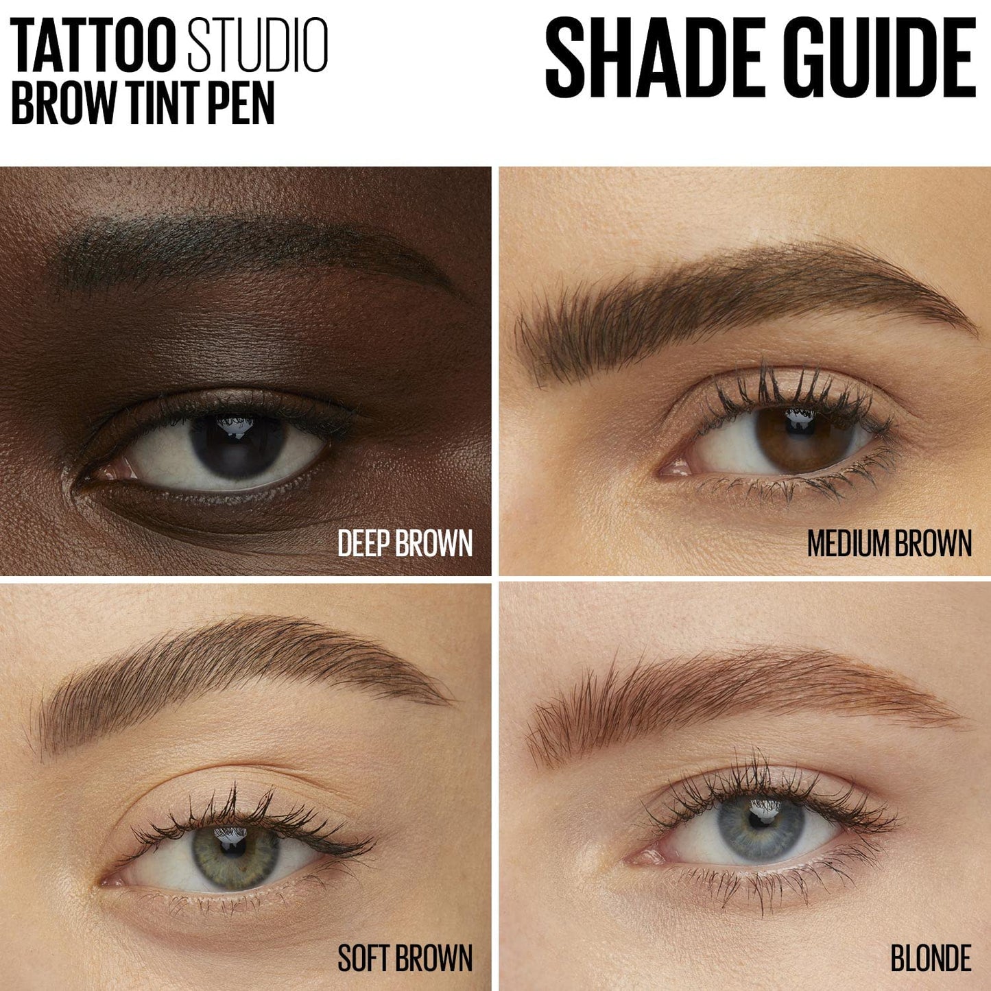 Tattoostudio Brow Tint Pen - Soft Brown, 0.037 Fl. Oz.