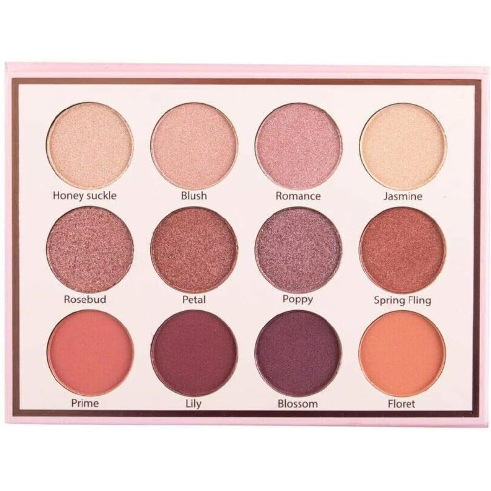 Eye Bloom Floral Palette - 12 Stunning Shades for a Perfect Spring Look