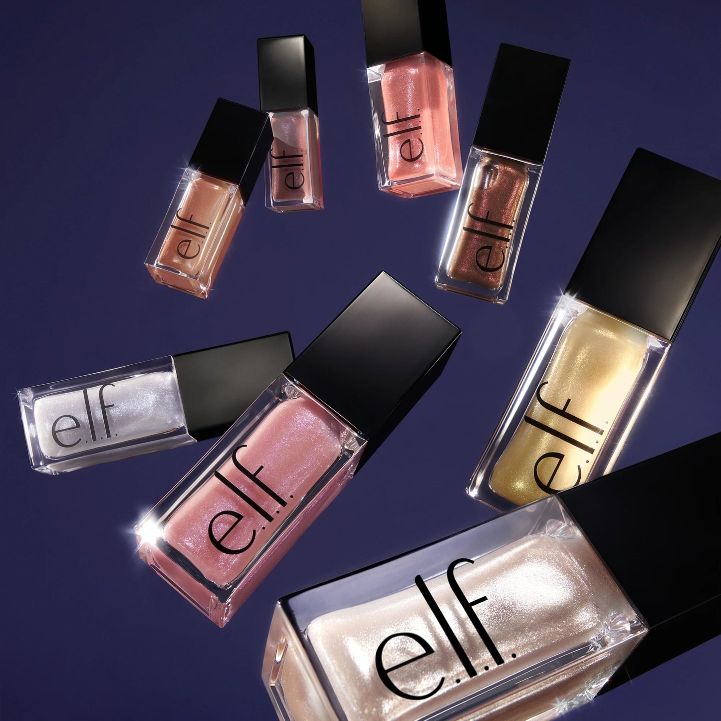 E.L.F. Glow Reviver Lip Oil Glimmer in Candy Coded - Hydrating Minty Shine for Luscious Lips - 0.25 Fl Oz