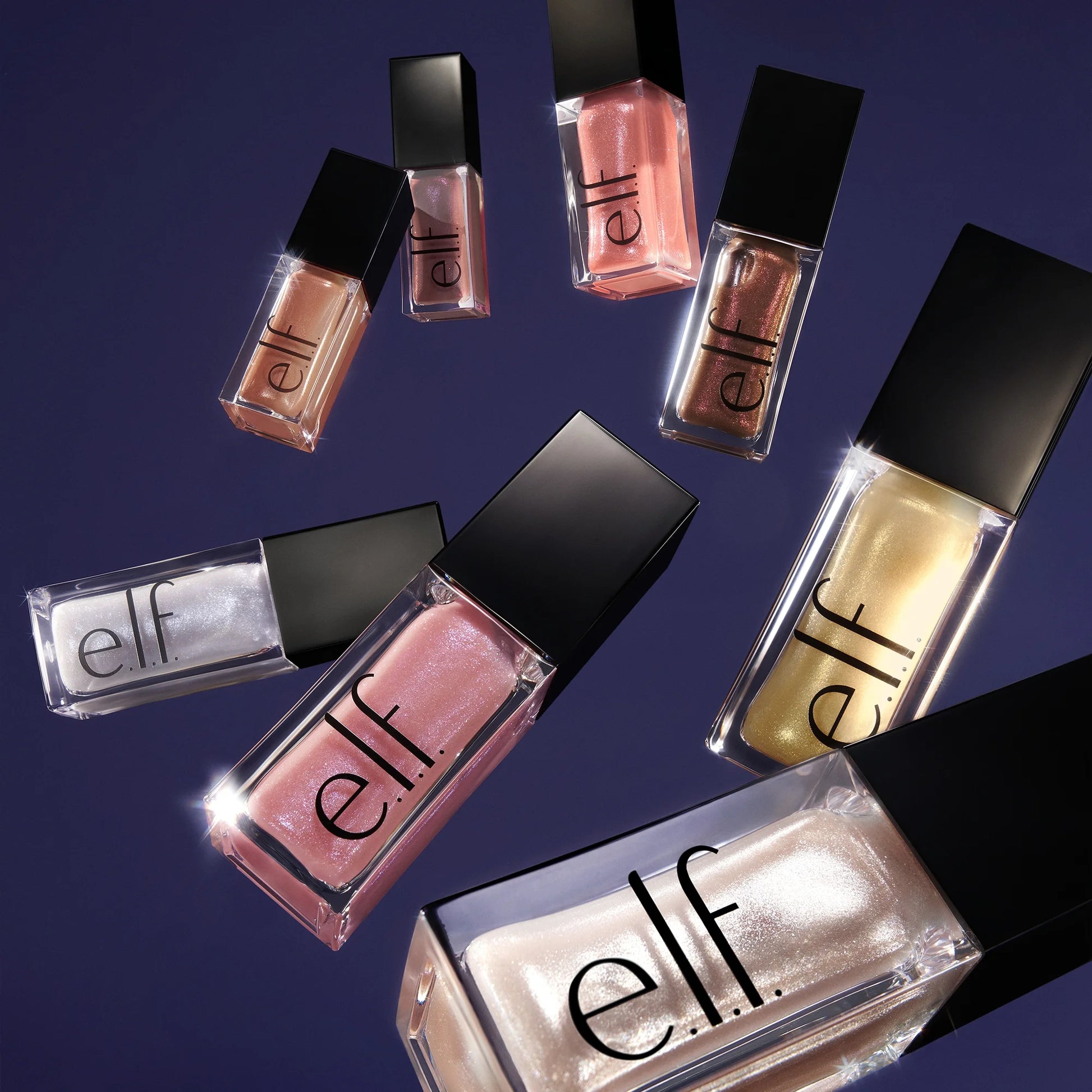 E.L.F. Glow Reviver Lip Oil Glimmer in Candy Coded - Hydrating Minty Shine for Luscious Lips - 0.25 Fl Oz