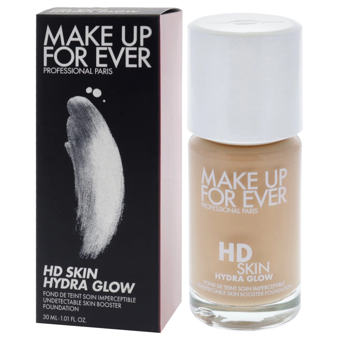 Illuminate Your Beauty with HD Skin Hydra Glow Foundation - 2Y32 Warm Caramel, 1 Oz of Radiant Perfection