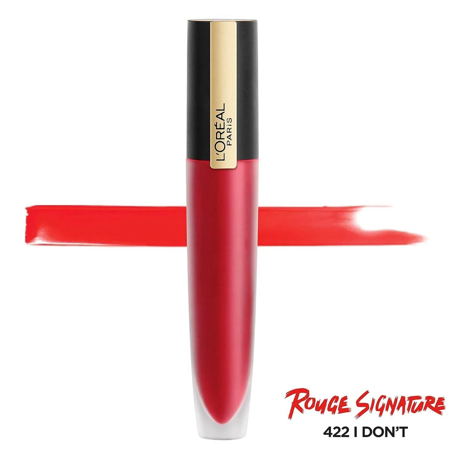 Experience Bold Color with L’Oréal Paris Makeup Rouge Signature Matte Lip Stain in I Don't