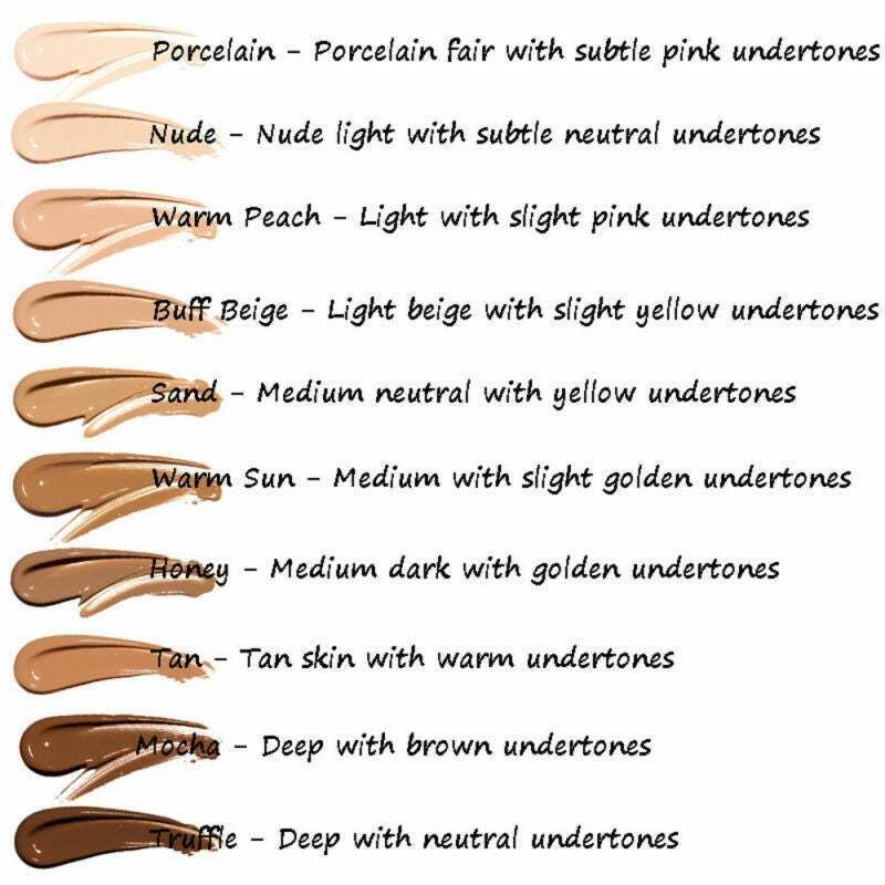 Experience Flawless Skin with PHOERA Full Coverage Foundation - Brighten and Long-Lasting Finish in Your Perfect Shade