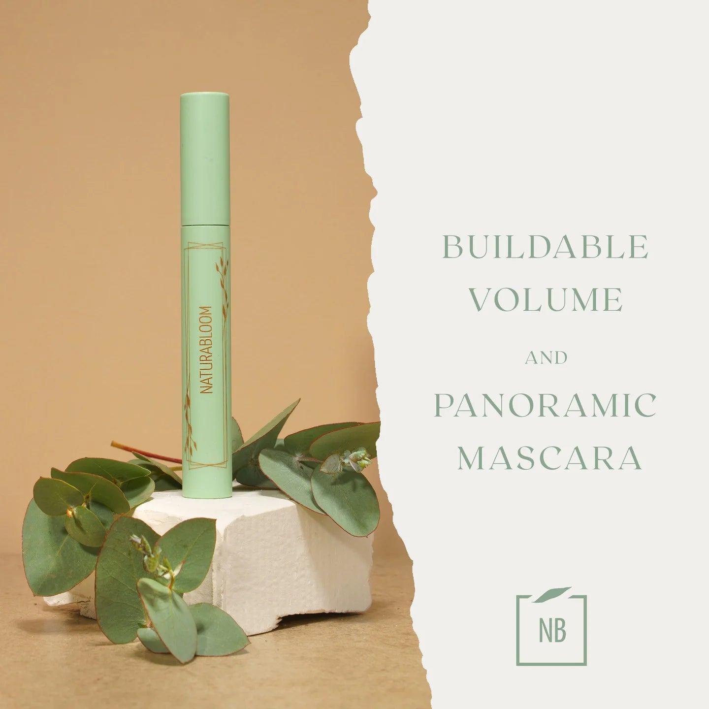 Elevate Your Eye Game with Our Nourishing Natural Vegan Black Mascara - Extra Volume & Length for Stunning Lashes - Hypoallergenic, Smudge-Proof & Long-Lasting - Organic & Cruelty-Free - Made in Italy (9.5ml)