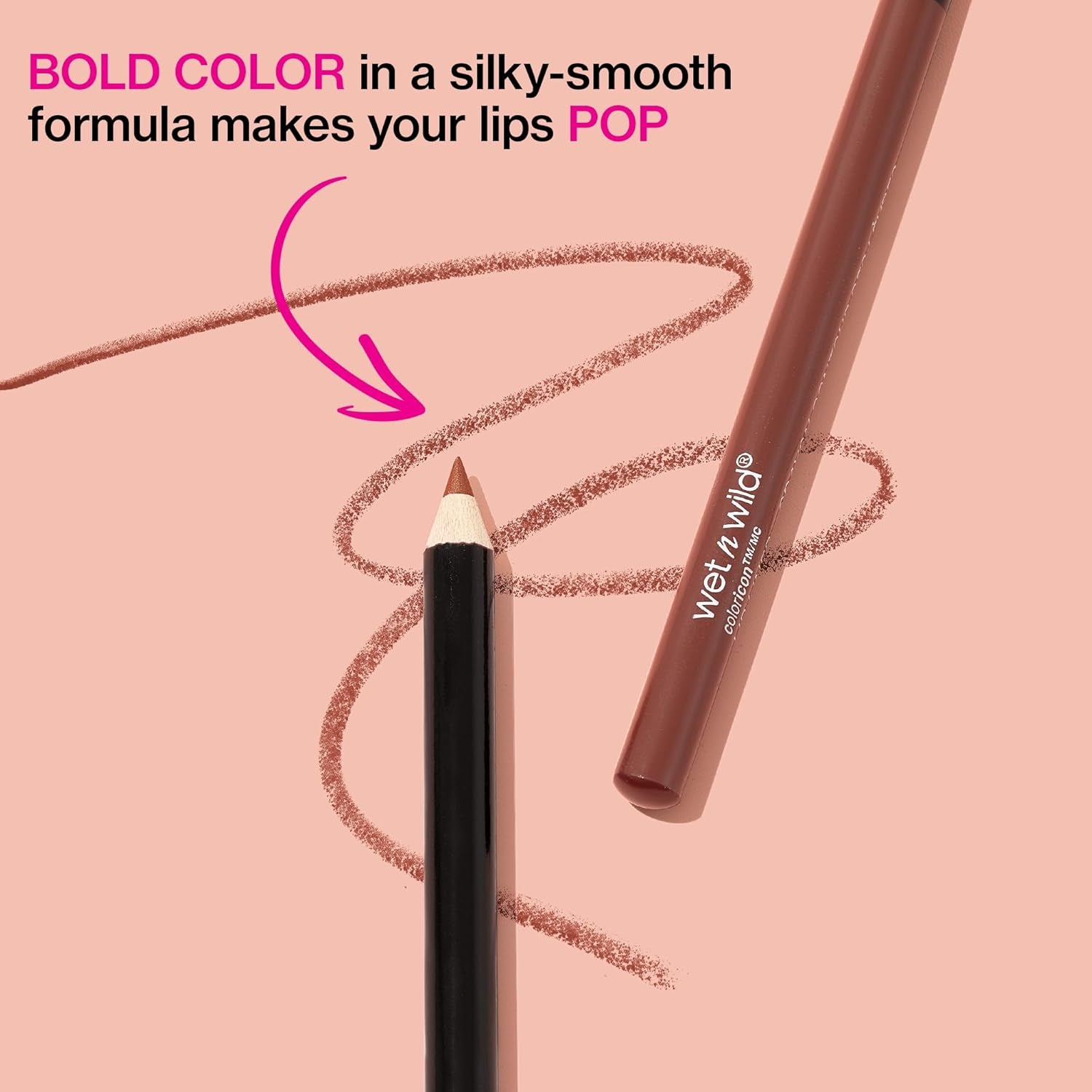 Elevate Your Pout with the Rich and Creamy Dark Brown Chestnut Lip Liner Pencil