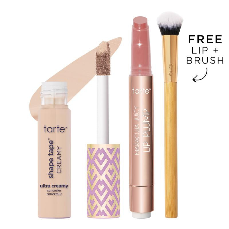 Illuminate Your Beauty: Tarte's Award-Winning Shape Tape™ Ultra Creamy Concealer & Maracuja Juicy Lip Gloss Set
