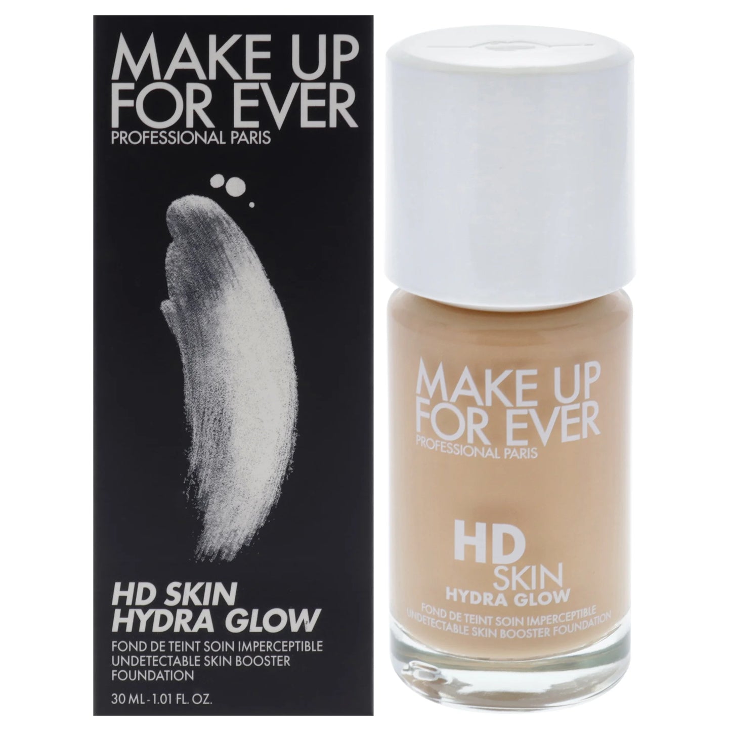 Illuminate Your Beauty with HD Skin Hydra Glow Foundation - 2Y32 Warm Caramel, 1 Oz of Radiant Perfection