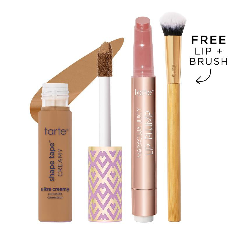 Illuminate Your Beauty: Tarte's Award-Winning Shape Tape™ Ultra Creamy Concealer & Maracuja Juicy Lip Gloss Set