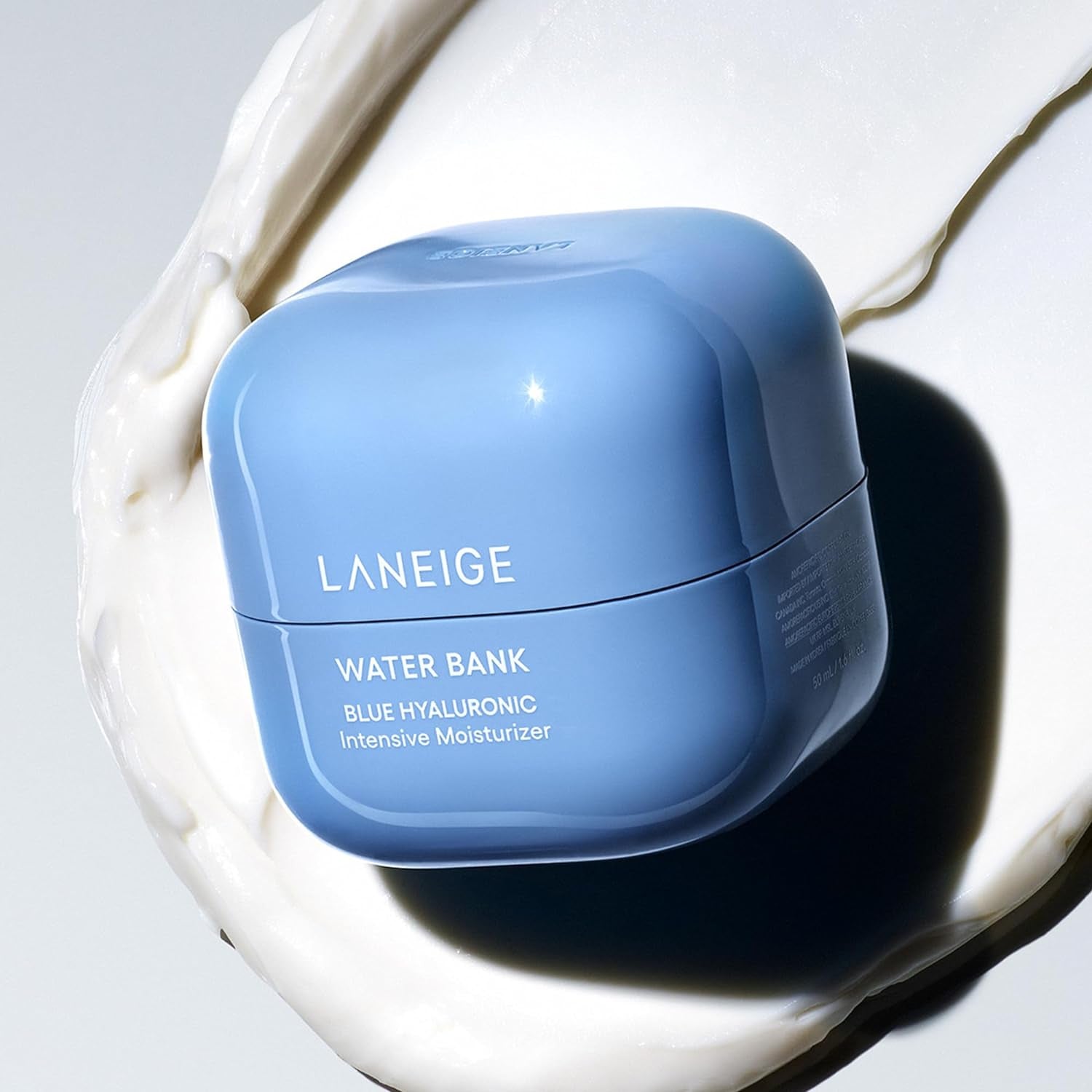 Revitalize Your Skin with Water Bank Blue Hyaluronic Intensive Moisturizer - Ultimate Hydration Cream for Extra Dry Skin Featuring Squalane & Peptides for Enhanced Skin Barrier Support