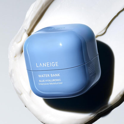Revitalize Your Skin with Water Bank Blue Hyaluronic Intensive Moisturizer - Ultimate Hydration Cream for Extra Dry Skin Featuring Squalane & Peptides for Enhanced Skin Barrier Support