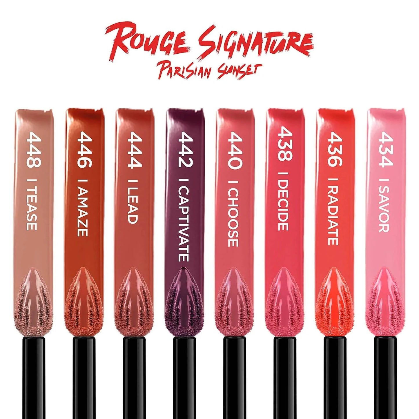 L'Oreal Paris Makeup Rouge Signature Matte Lip Stain - I Radiate 0.23 Ounce for Effortless Elegance