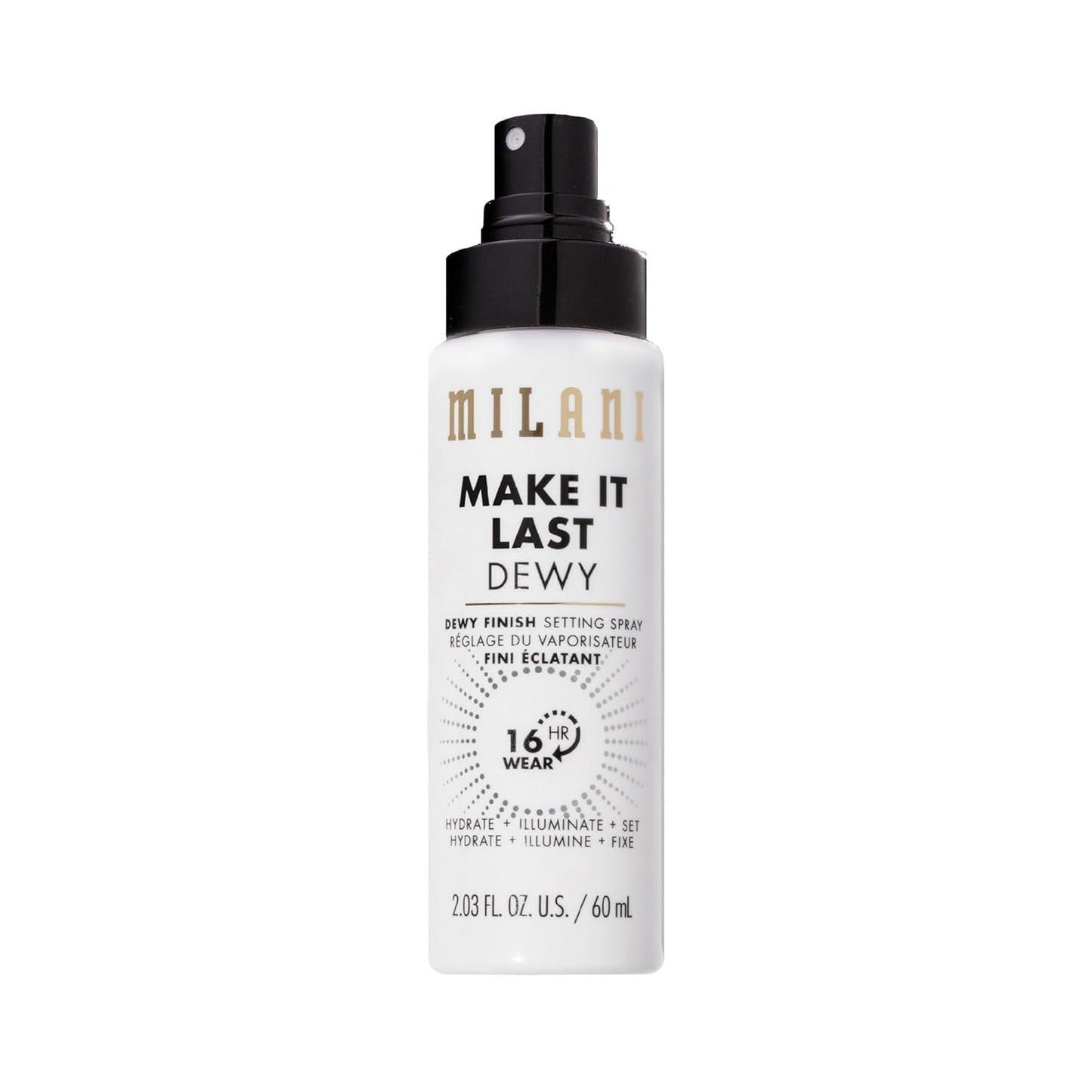 Achieve Radiant Skin with Milani Make It Last Dewy Setting Spray + Primer - Hydrating Glow for All-Day Makeup