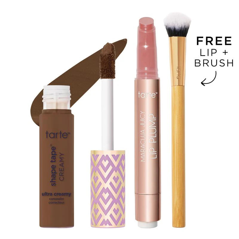 Illuminate Your Beauty: Tarte's Award-Winning Shape Tape™ Ultra Creamy Concealer & Maracuja Juicy Lip Gloss Set