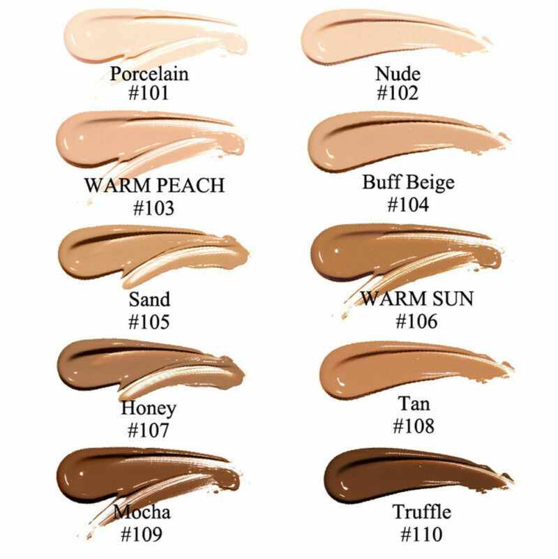 Experience Flawless Skin with PHOERA Full Coverage Foundation - Brighten and Long-Lasting Finish in Your Perfect Shade