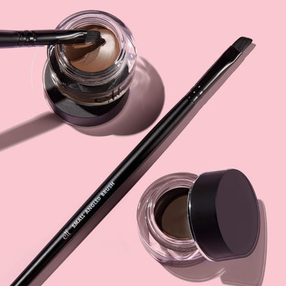 Achieve Flawless Precision with the Small Angled Brush for Perfect Lip, Brow & Eye Application - Vegan & Cruelty-Free