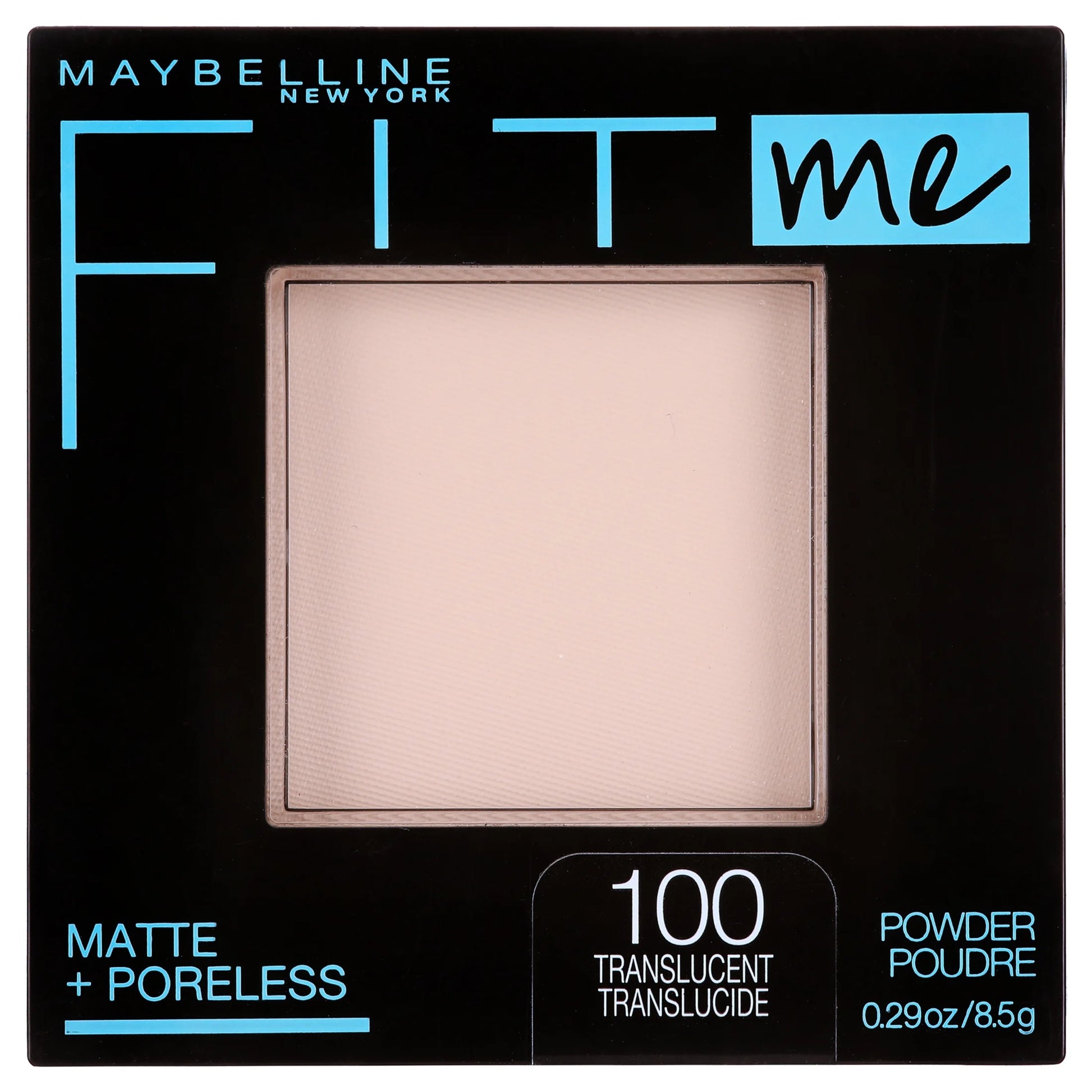 Achieve Flawless Skin with Fit Me Matte Poreless Pressed Face Powder - Translucent, 0.29 Oz