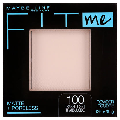 Achieve Flawless Skin with Fit Me Matte Poreless Pressed Face Powder - Translucent, 0.29 Oz