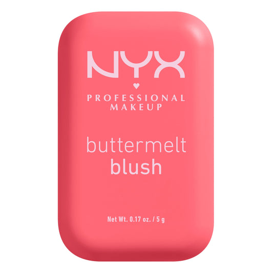 Experience the Radiance with NYX Buttermelt Powder Blush in U Know Butta - Buildable Color & Nourishing Formula