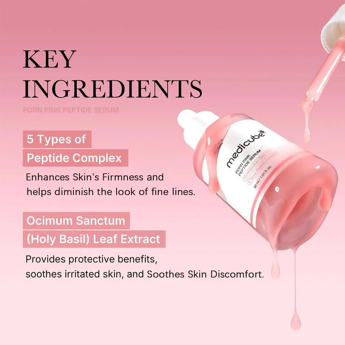 Revitalize Your Skin with Salmon DNA PDRN Pink Peptide Serum - Lightweight, Fast-Absorbing, and Refreshingly Non-Sticky Korean Skincare