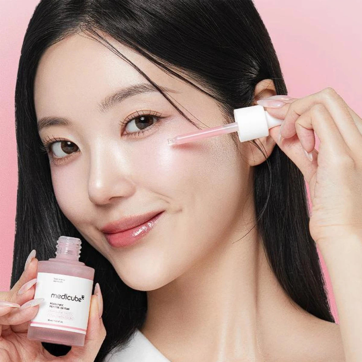 Revitalize Your Skin with Salmon DNA PDRN Pink Peptide Serum - Lightweight, Fast-Absorbing, and Refreshingly Non-Sticky Korean Skincare