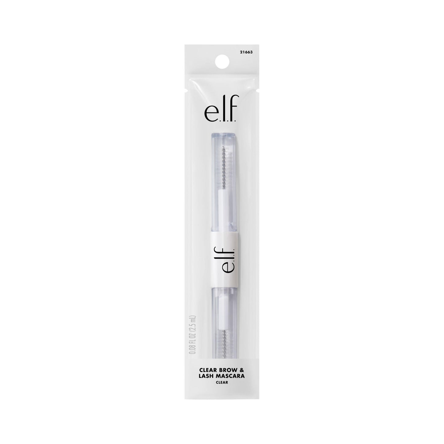 Elevate Your Look with E.L.F. Clear Brow & Lash Mascara - 0.08 Fl Oz of Natural Perfection