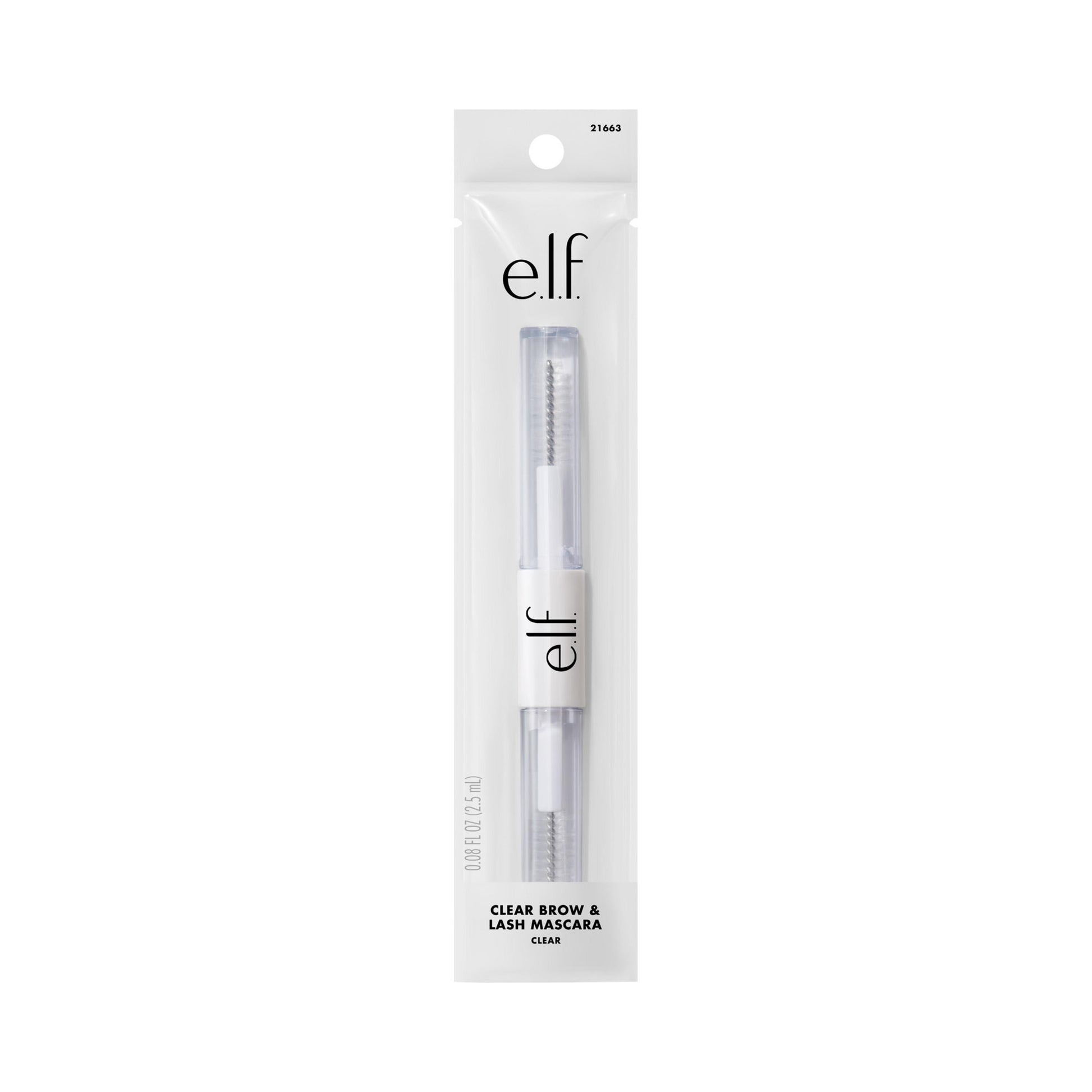 Elevate Your Look with E.L.F. Clear Brow & Lash Mascara - 0.08 Fl Oz of Natural Perfection