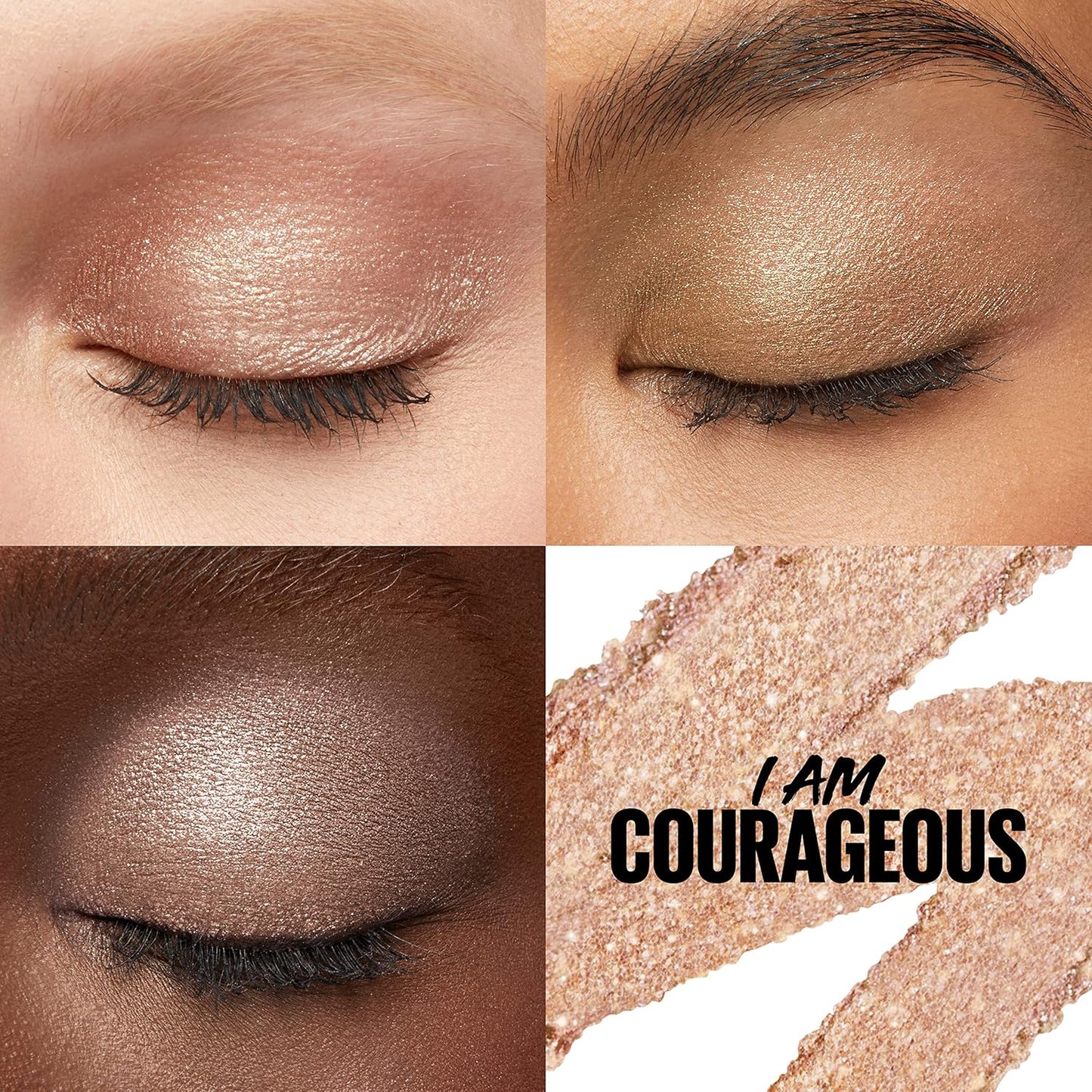Unleash Your Inner Bold with MAYBELLINE Color Tattoo Longwear Multi-Use Eye Shadow Stix in I Am Courageous - Light Bronze Shimmer