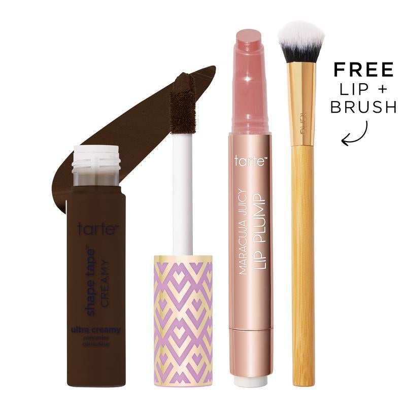 Illuminate Your Beauty: Tarte's Award-Winning Shape Tape™ Ultra Creamy Concealer & Maracuja Juicy Lip Gloss Set