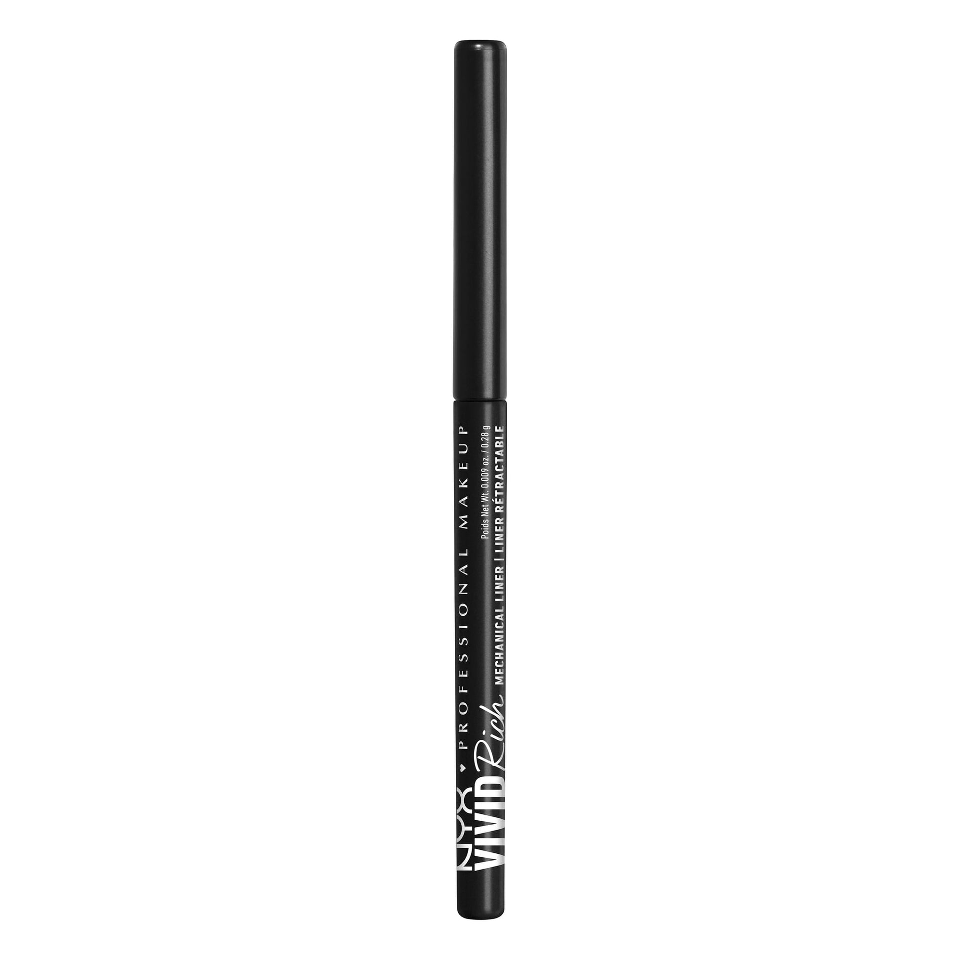 Vivid Rich Mechanical Eyeliner Pencil in Always Onyx - Unleash Your Boldest Eye Look Yet!