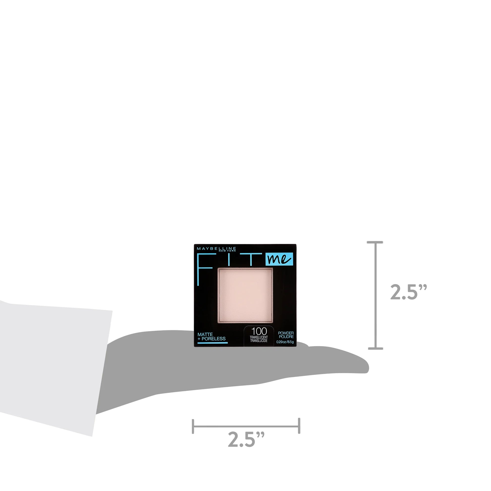 Achieve Flawless Skin with Fit Me Matte Poreless Pressed Face Powder - Translucent, 0.29 Oz
