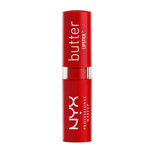 Indulge Your Lips with NYX Nyx Cosmetics Butter Lipstick in Big Cherry - The Perfect Red Shade for All Skin Types