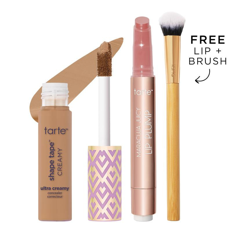 Illuminate Your Beauty: Tarte's Award-Winning Shape Tape™ Ultra Creamy Concealer & Maracuja Juicy Lip Gloss Set