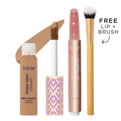 Illuminate Your Beauty: Tarte's Award-Winning Shape Tape™ Ultra Creamy Concealer & Maracuja Juicy Lip Gloss Set