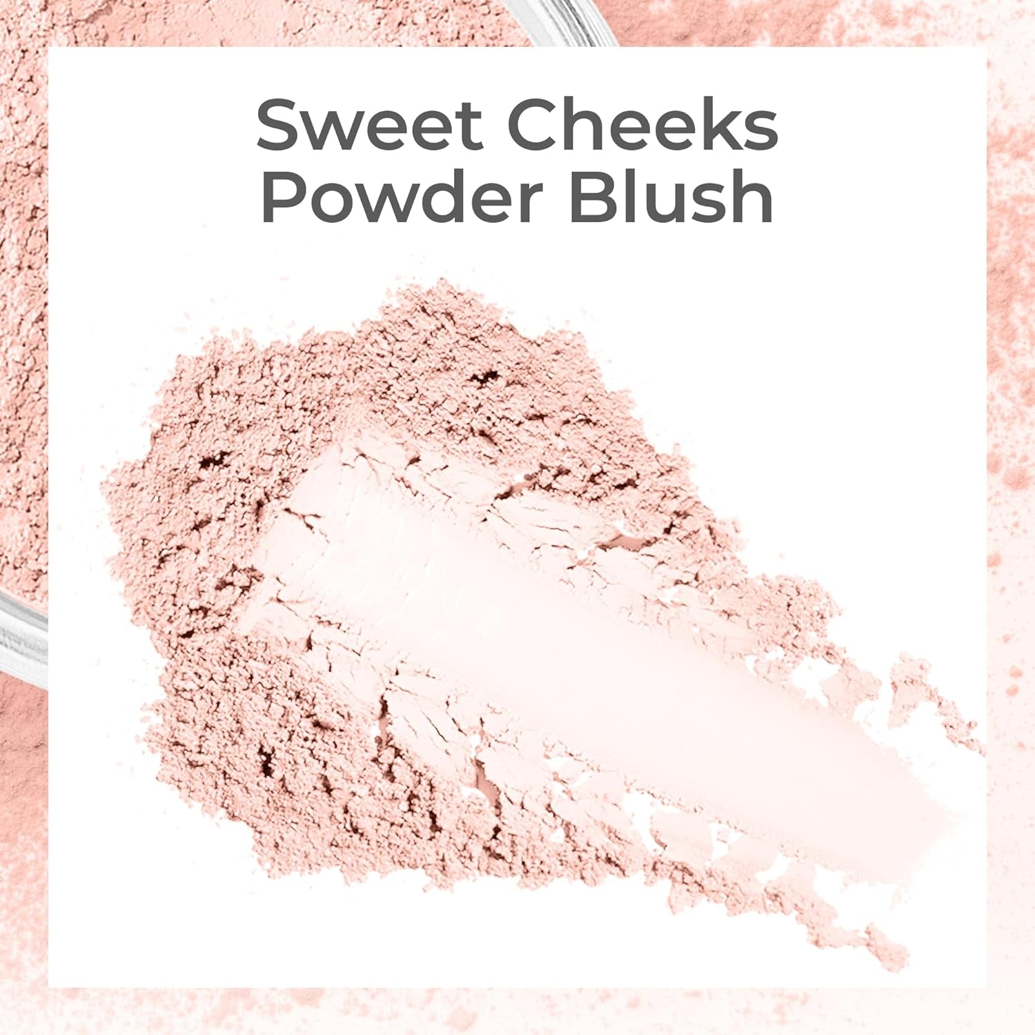 Get Flawless Skin with Our 5-Piece Pink Bisque Mineral Makeup Set - Includes Face Brush for Perfect Application!
