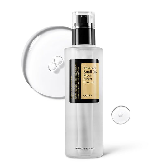 Snail Mucin 96% Repairing Serum, Hydrating Serum for Face with Snail Secretion Filtrate for Dull Skin & Fine Lines, 100Ml, Korean Skin Care